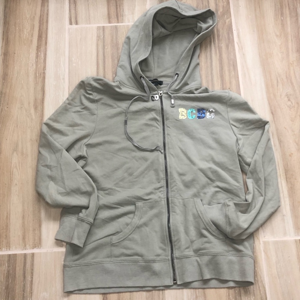 BCBG MAXAZRIA gree hoodie size xl